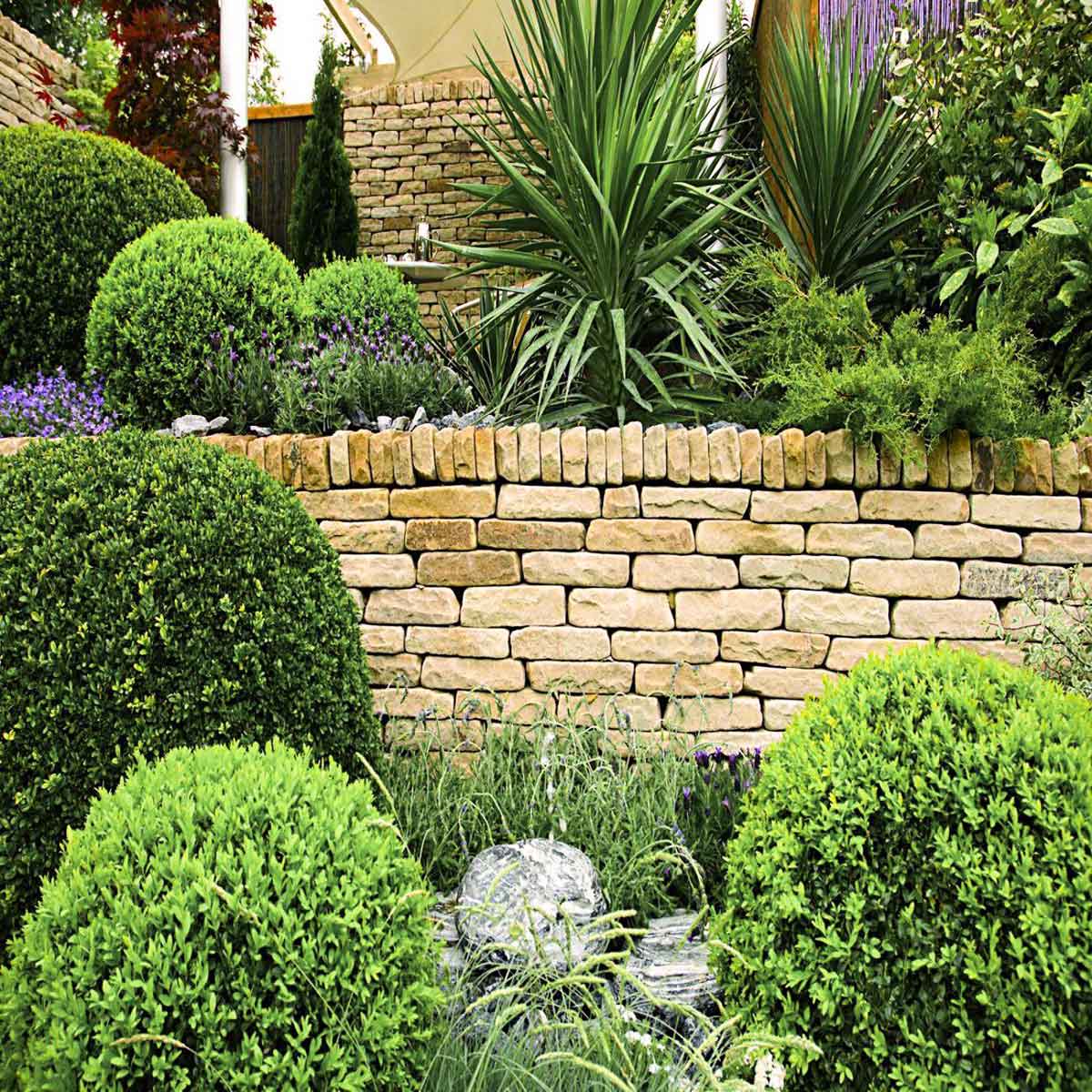 Cottage stone retaining sale wall blocks