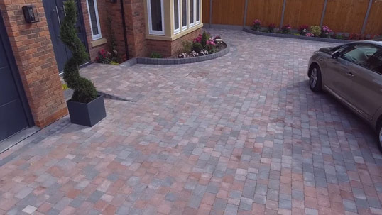 Pavestone - Pavesett Block Paving - Brindle