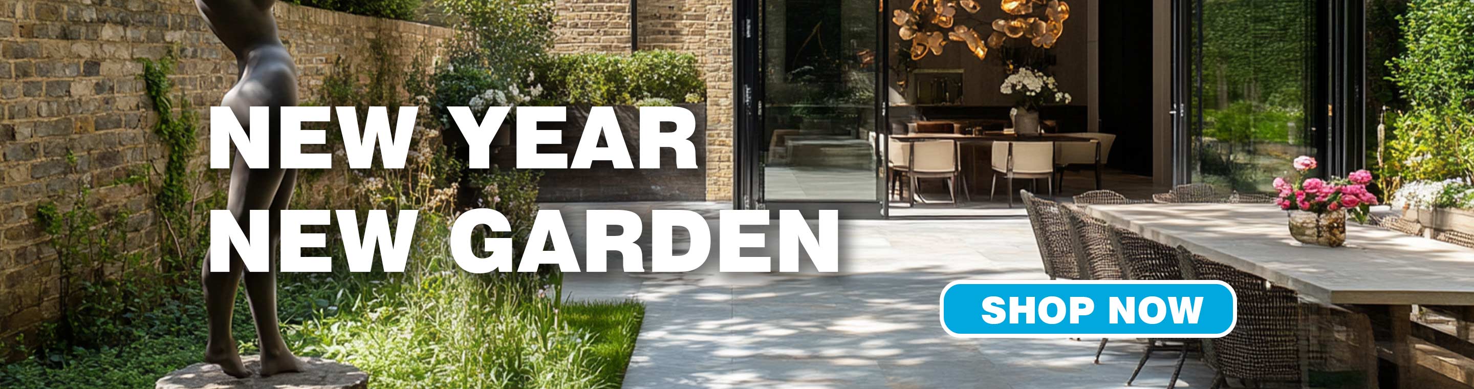 New Year, New Garden - Natural Stone Patio Paving