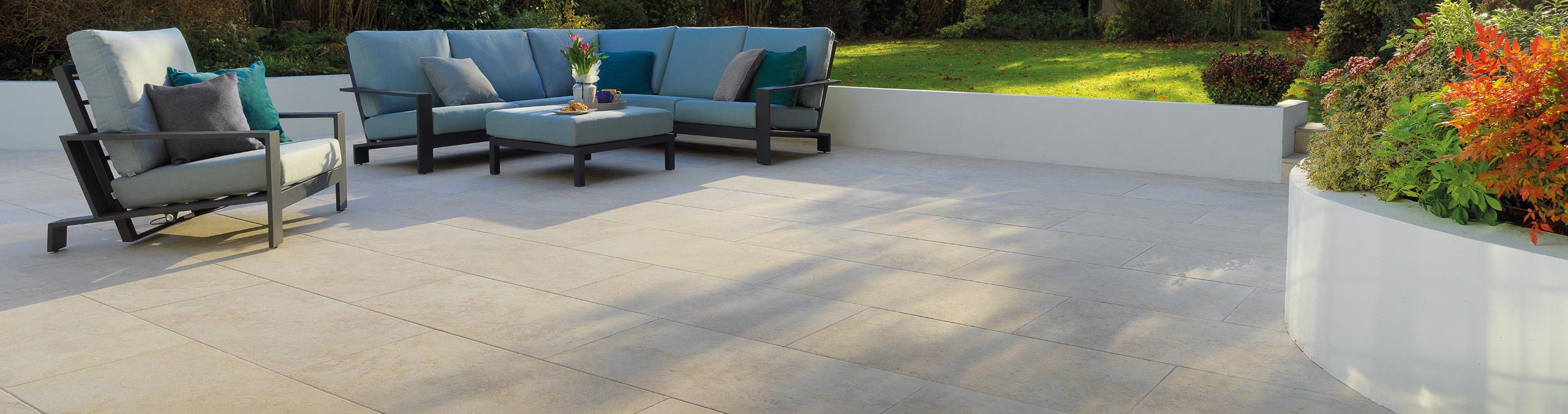 Dolomite Porcelain Paving - High Quality Italian Outdoor Patio Tiles