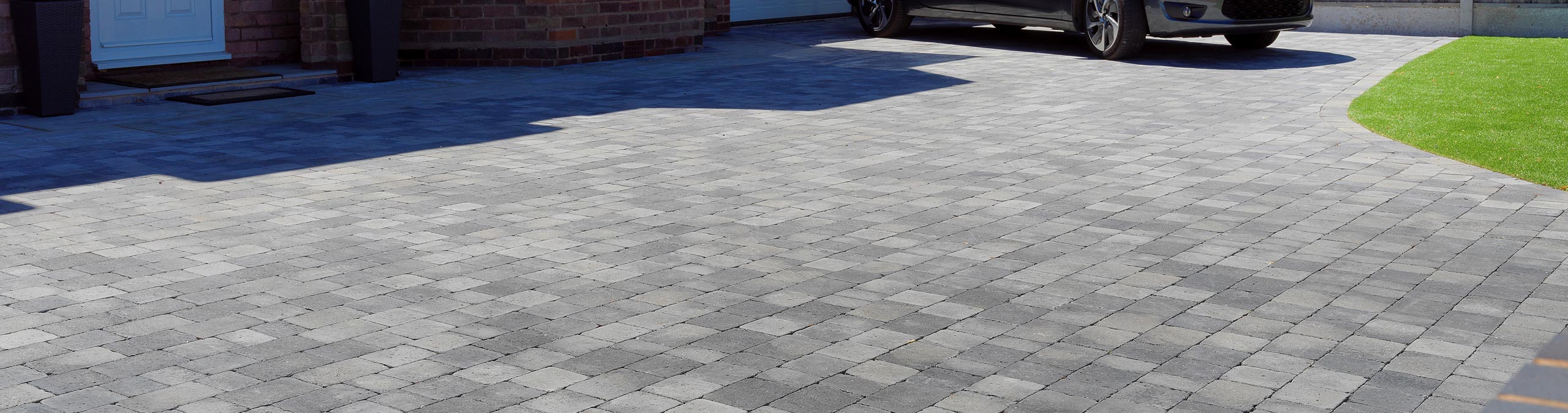 Time to Pave the Driveway - Pavesett Rumbled Block Paving