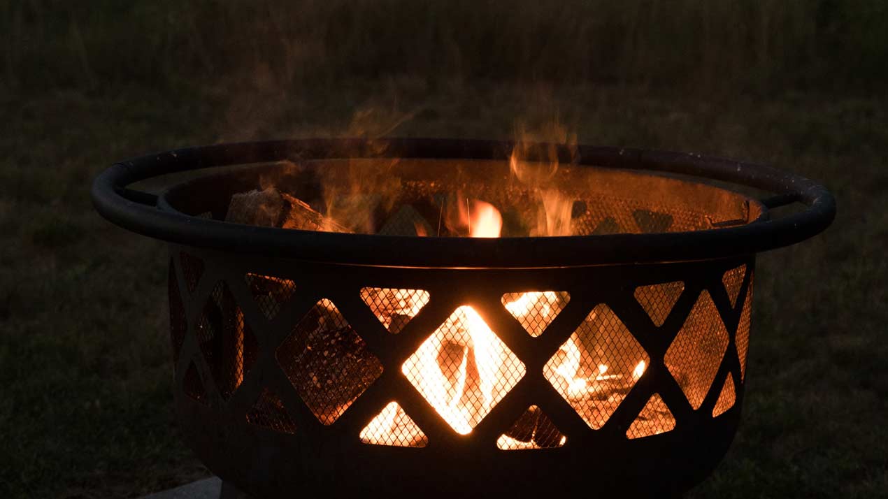 Brazier / metal fire basket