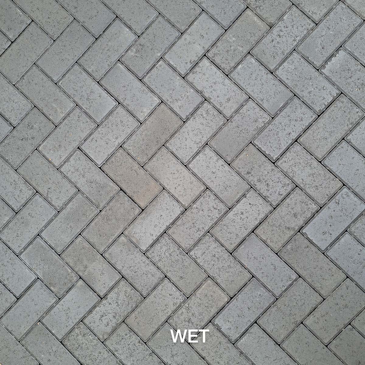 Formpave Charcoal Driveway Block Paving - 45-degree herringbone pattern (wet blocks)