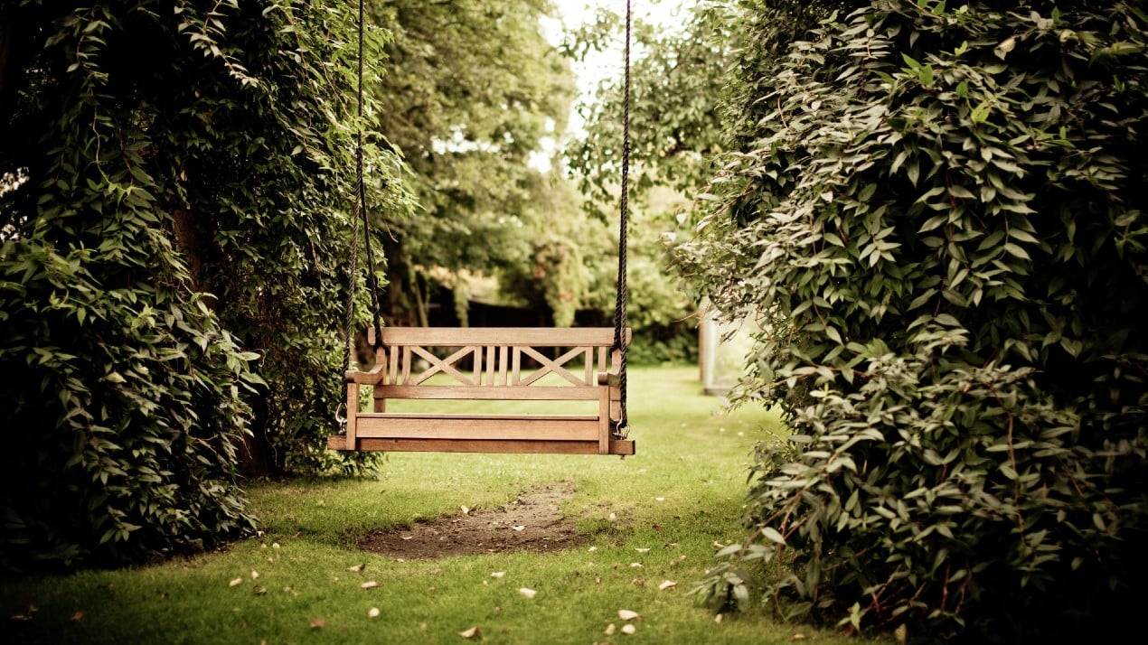 Tranquil Garden Swing Seat