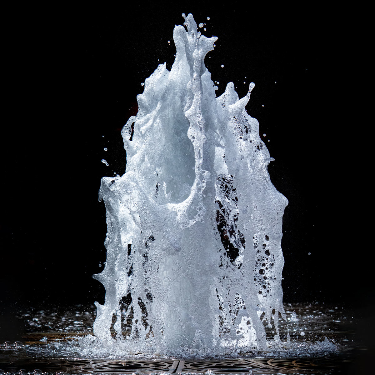 White Water Foam Fountain Nozzle