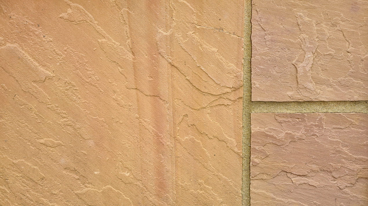 Indian Sandstone Paving Swatch - Modak