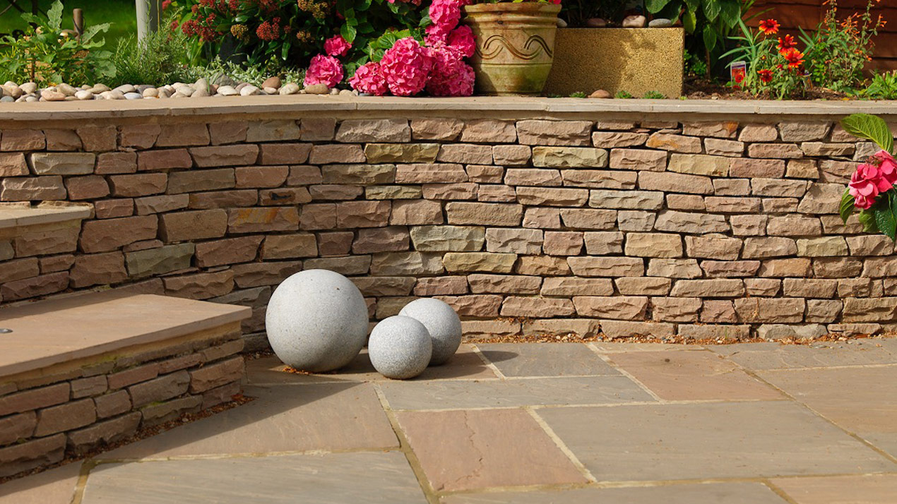 Indian Sandstone Colours - Raj Blend