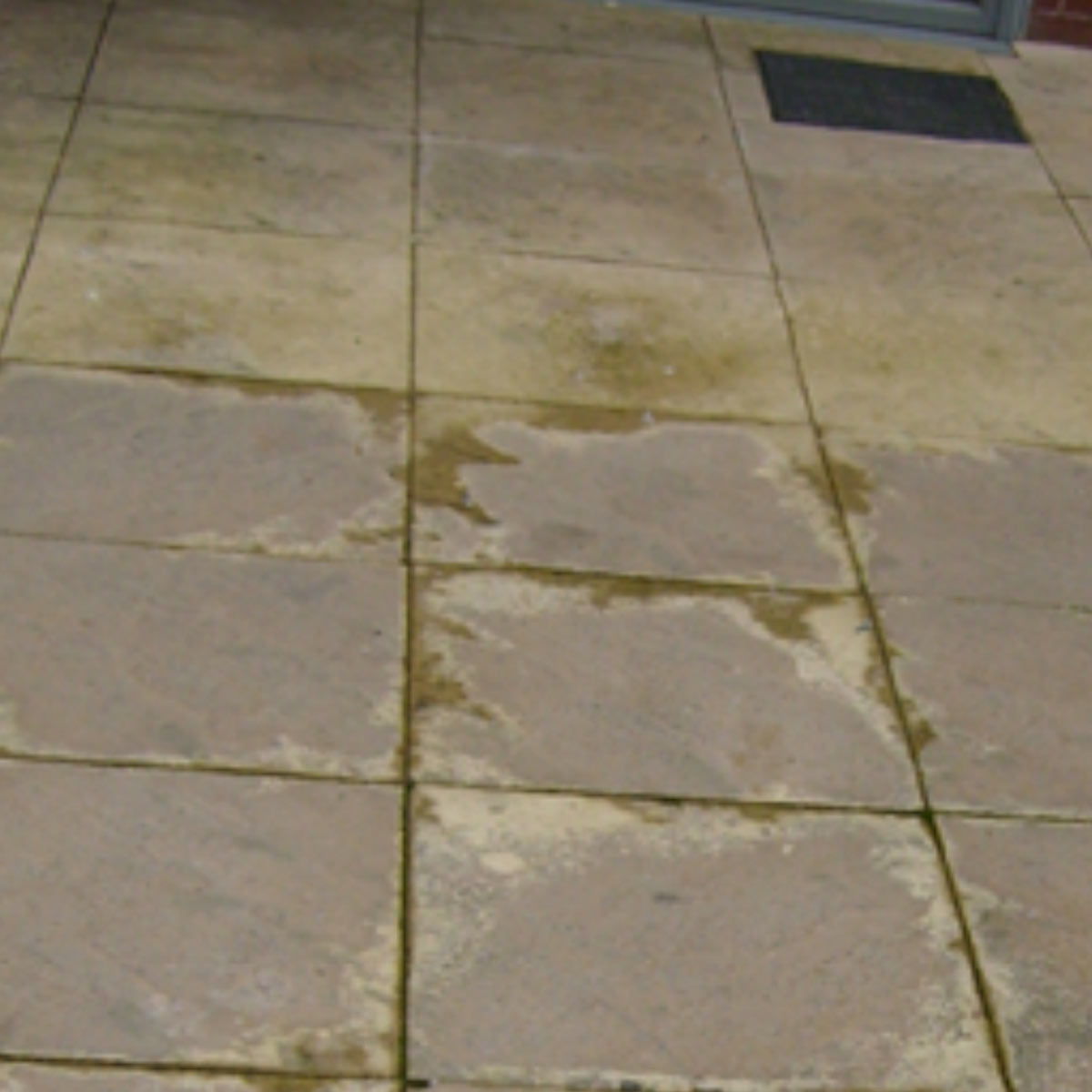 Differential Curing / Weathering Concrete Paving
