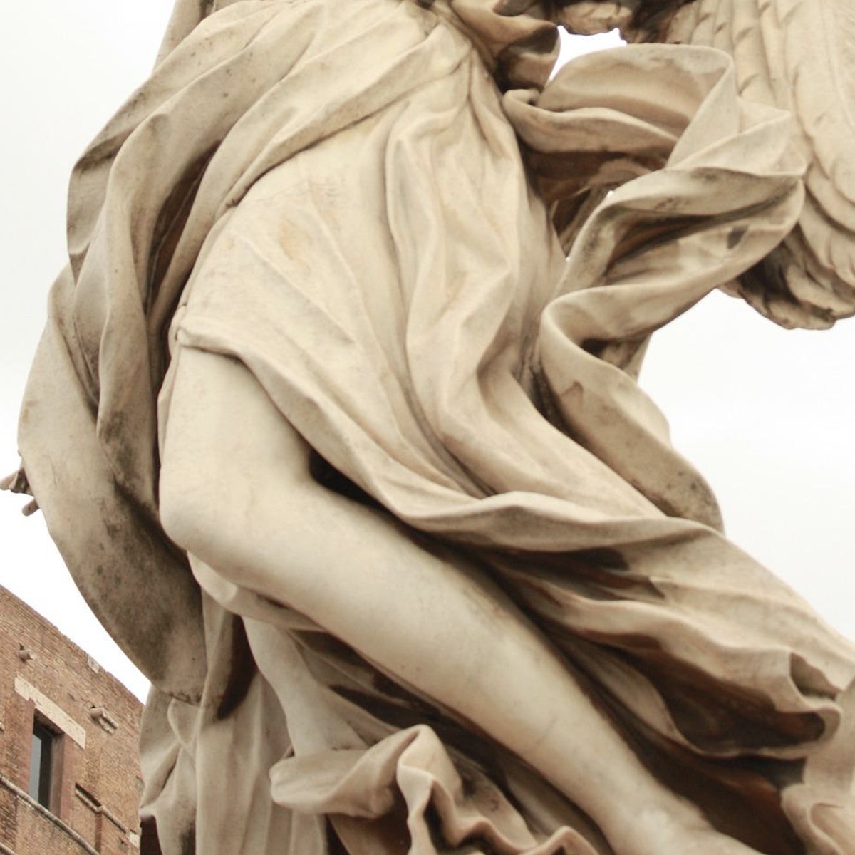 angel marble rome bernini