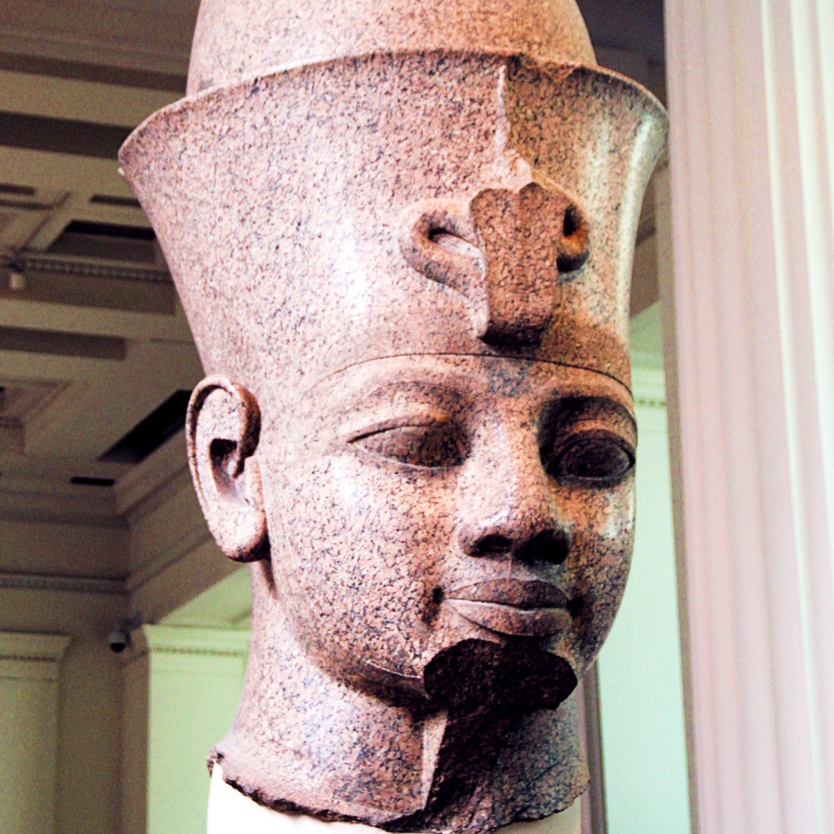 colossal head of Amenhotep III