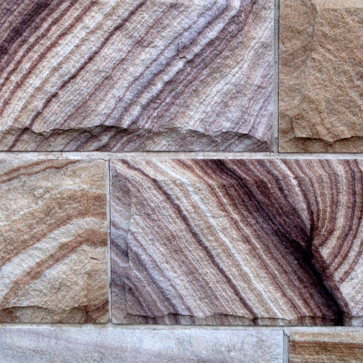 crossbedding sandstone colours