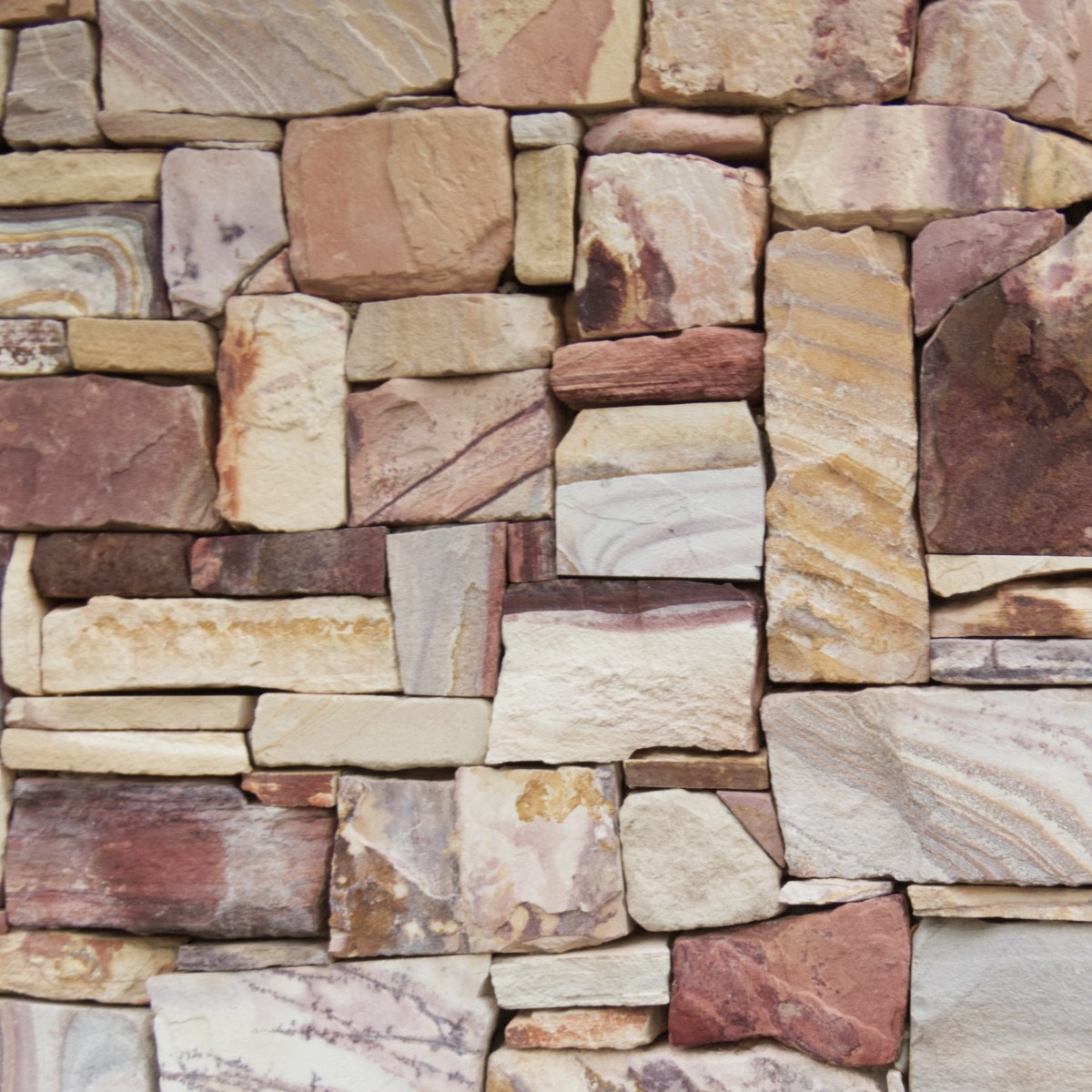sandstone wall multicoloured australia perth