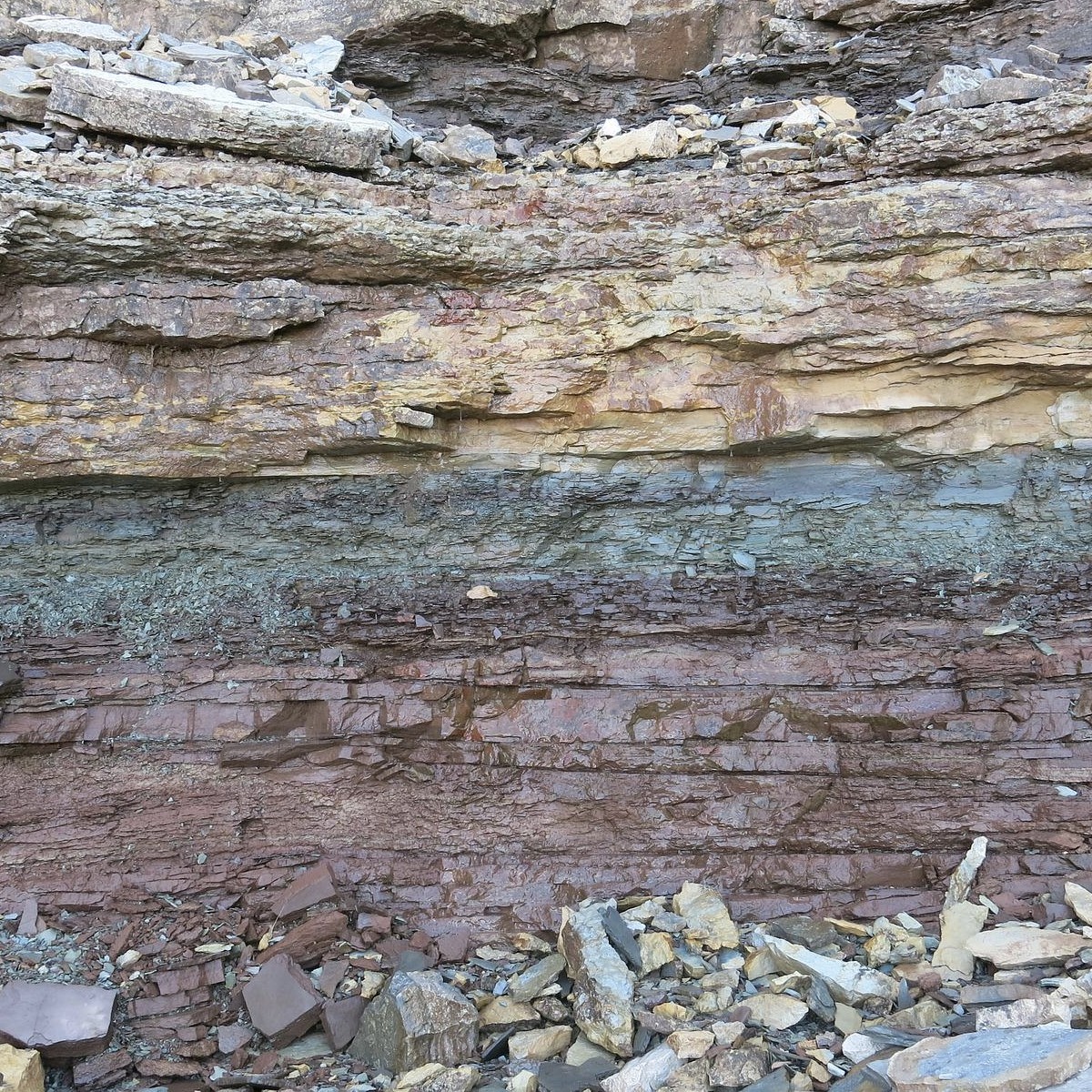 strata sediment hirzelweg dolomites