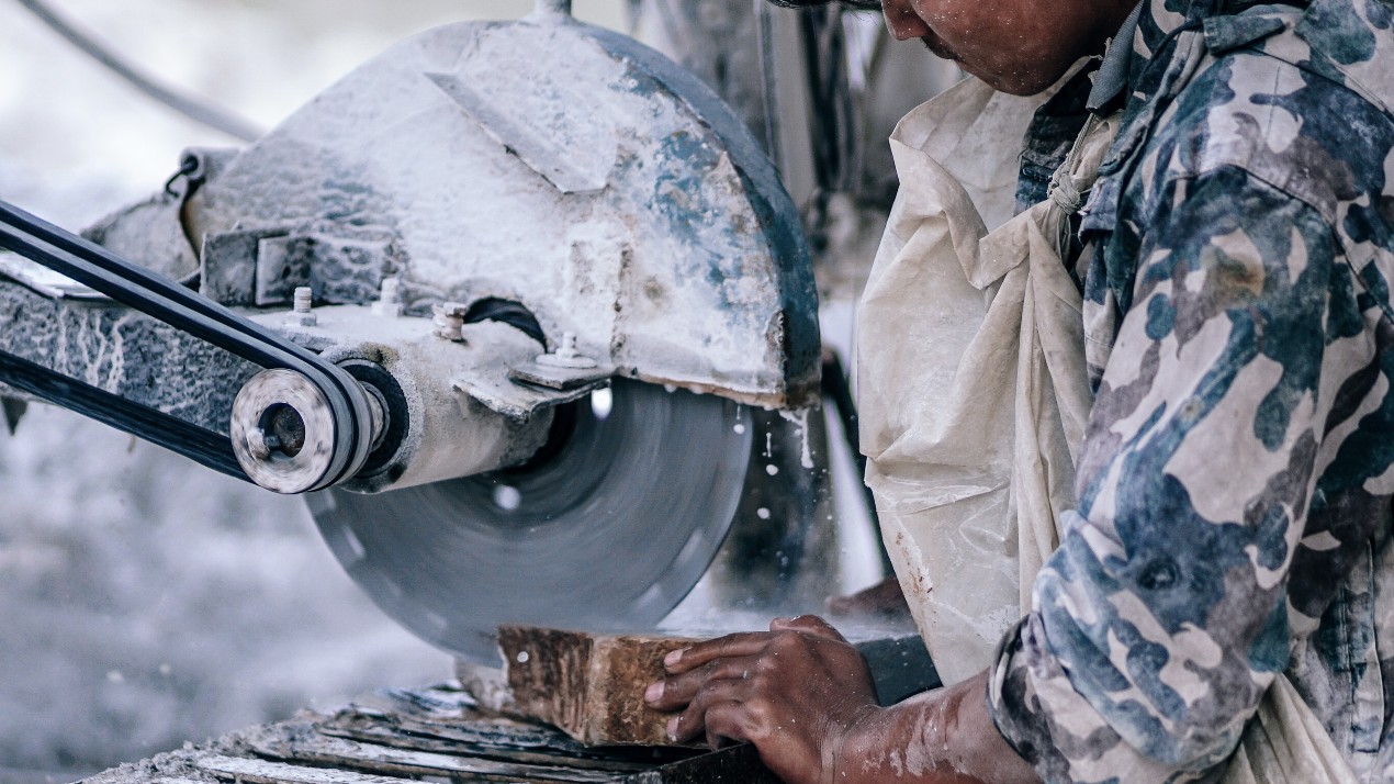 stone cutting grading