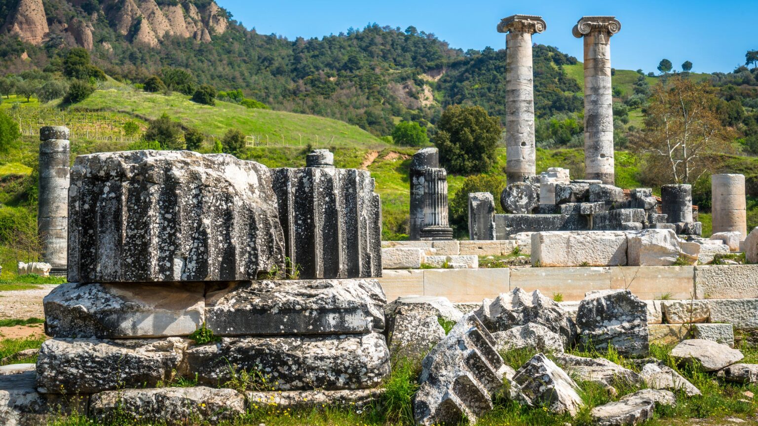 The Temple of Artemis at Sardis, Turkey