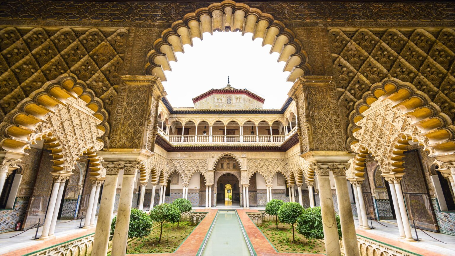 mediterranean garden Islamic style