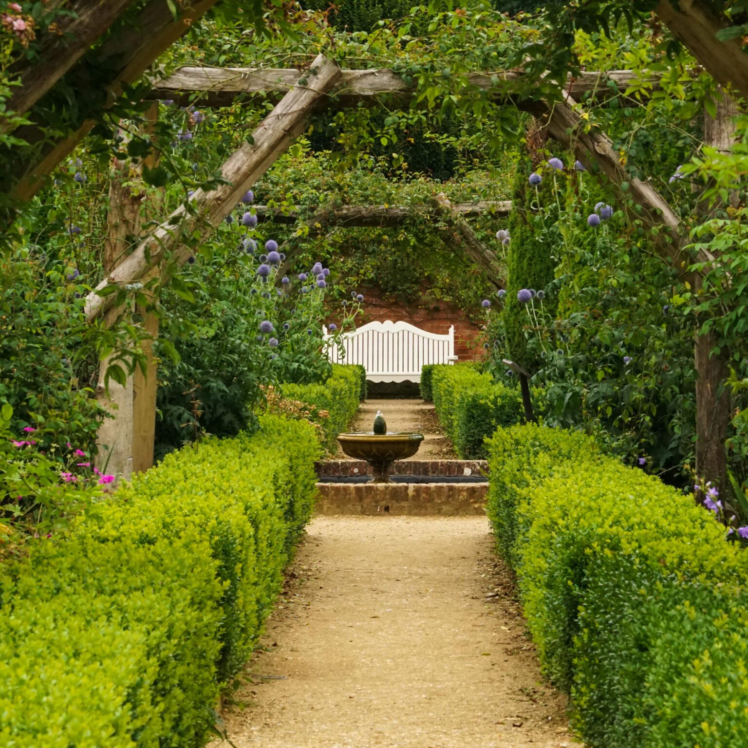 Mottisfont Abbey Mediterranean Garden