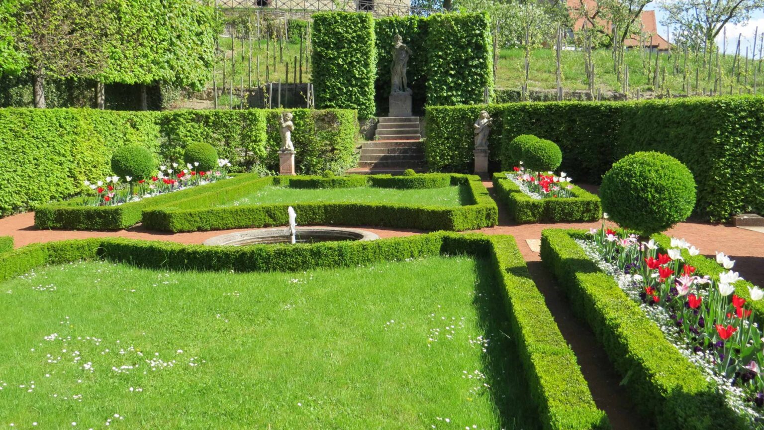 Compact formal garden